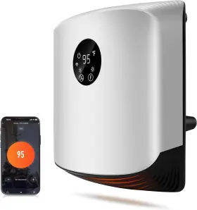 1500w Warmlrec 705353127274 Electric Space Heater Fast Heating Wifi Heaters With 3 Modes Safety