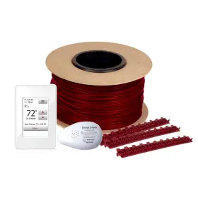 Warmlyyours 881308072759 91 Sqft 240v Electric Radiant Floor Heating System Cable Kit