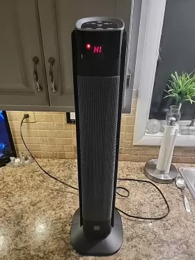 Warmwave 877697003993 Deluxe Digital 30 Inch Ceramic Oscillating Tower Heater