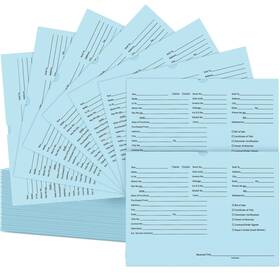 Watersay Yug-watersay-0372 120 Pcs 9 X 12 In Vehicle Dealer Jackets For Car Sales 32lb Colored