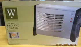 Wrh314 Westpointe 115197 1500 Watt Radiant Heater Mod.