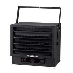 Wewarm 6539066 5000 Watt Manual Electric Overhead Garage Heater 240v 17 060 Btu/hour