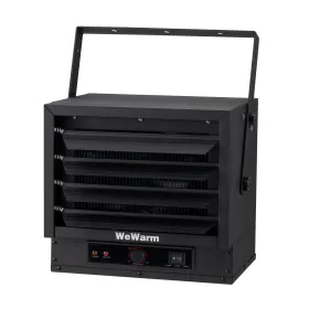 6539066 Wewarm 5000 Watt Manual Electric Overhead Garage Heater 240v 17 060 Btu/hour