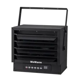 6539082 Wewarm 10 000 Watt Digital Electric Overhead Garage Heater 240v 34 120