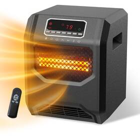 Wewarm 760822184448 Infrared Space Heater 3 Mode 1500w Electric With 6 Quartz Ele