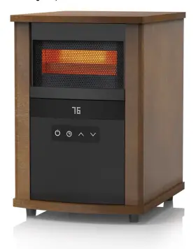 Ht1159 Wewarm Infrared Heater For Large Room 1500w Space With Remote Adjustable Thermos