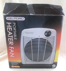 Wexford 465108 Portable Heater/fan / 2-heat Settings 1200 &1500 Watts Size 12x8x6