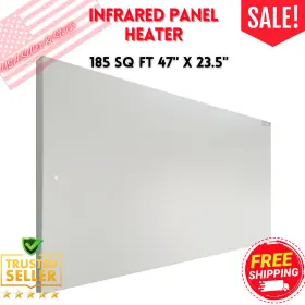 F-550ceus Wexstar New 550w Infrared Mountable Electric Heater- White Wall Mount