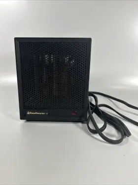 1500w Windmere 3170 Portable Metal Compact Heater Heat Fan 3160 Black Works Great