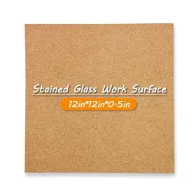 Winusd 12 0.5 Inch X12 X0.5 Stained Glass Supplies - Heat Resistant Work Surface Cutting Ma
