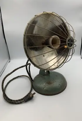 J1189 Wizard Vintage Electric Space Heater 660 Watts 110-120 V Ac Or Dc Working