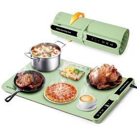Wonkazz Warming-f006pro Warming Mat For Food Warmer With 9 Temps Fast Heating Food