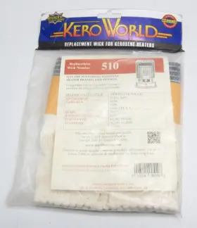 World Marketing Of America 013204005108 New Kero Kerosene Heater Replacement Wick #510 Free Shipping