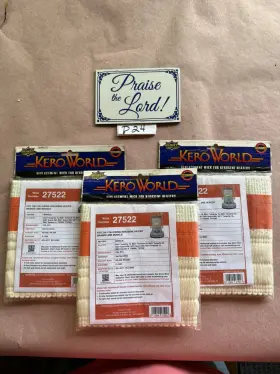 27522 World Marketing Of America 3- Supra 300 S431 400 Kerosene Heater Wicks #27522