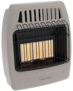 Kwp392 World Marketing Of America Propane Infrared Vent Free Wall Heater 3 Plaque 18000 Btu Gray 24 Inch X2