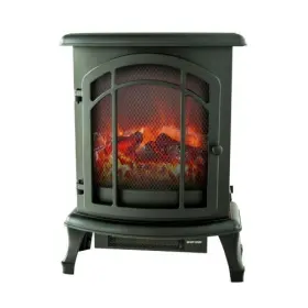 Ca-ht9737me-1 Xbrand 684357973776 Black Freestanding Portable High/low Heat Wired Fire Stove