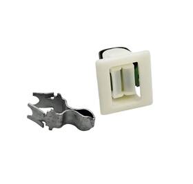 Xpartco Exp570-g Ge Hotpoint Dryer Door Catch And Strike Kit Replaces We1m1011 We1x1192 We1