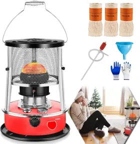 Yexlxln 744316403611 Kerosene Heater And Stove For Indoor Use 9000 Btu Outdoor Campi