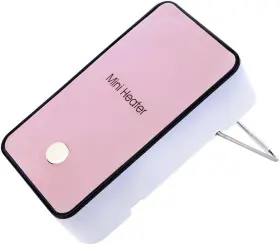 Wy-h1-p3 Youcidi Safety Energy-saving Heater Mini Portable Room Office Desktop Electric Pink
