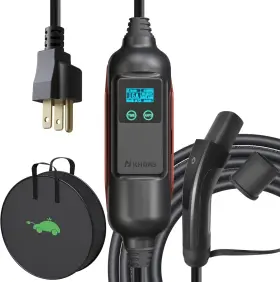 G2y-khons-tesla-1p-16a-5c Youwoauto Level 1 Ev Charger For Tesla 110v 16 Amp With Nema 5-15 Plug Mobile Charge