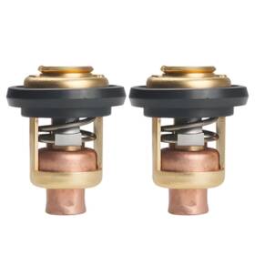 Yrmst Ling032-2 Thermostat 60 140 F For Yamaha 2stroke Outboard Motors Oe Replacement 2 Pcs