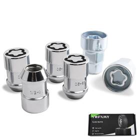 Ywpxmy Px-0004 Wheel Lock Lug Nut Kit Anti Theft 1/2-20 Thread Size Compatible With Wrangle