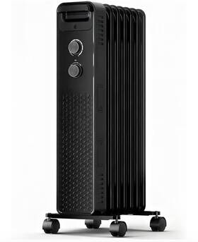 Zafro 36205 1500w Oil Filled Radiator Heater With Remote Digital Thermostat 24h Timer