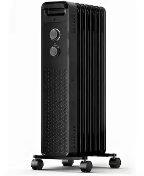 1500w Zafro 36205 Oil Filled Radiator Heater With Remote Digital Thermostat 24h Timer