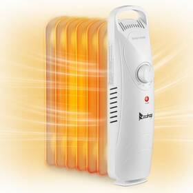 Zokop D0102hqt0sa Oil Filled Radiator Heater 600w Portable Electric Space With Adjus