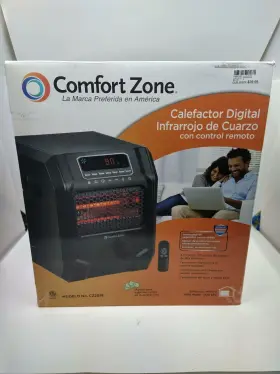 Ht-1188 Zokop Portable Indoor Electric Infrared Space Heater 1500w 12h Timer No Remote