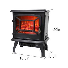 Zokop If-1336tcl Recess Electric Fireplace Heater Wall Mounted Inwall 14 Inch 17 24 26 36 42 47