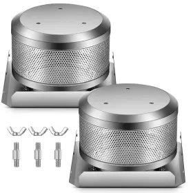 Jax-240911-b Zonon 2 Pcs Outdoor Patio Heater Replacement Parts About 7 X Inches Silver