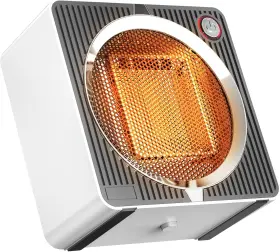 Xh-5001 Zooy Small Space Heater Low Watt Portable Electric Heaters For Indoor Use On Desk P