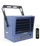 Tempware Electric Garage Heater 7500-WATT Digital Fan-forced Ceiling Mount Shop Open. Price: $199.99.