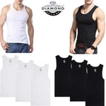 6-12 Pack Men's Tank Top 100% Cotton A-shirt Wife Beater Undershirts Size S-4XL New. Price: $24.99.