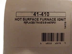 Hot Surface Ignitor, Robertshaw 41-410 Replaces Trane's B144676P01 New. Price: $24.49.