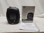 New! Sai 1,500 Watt Portable Ceramic Convection Electric Heater/fan Model 732906. Price: $25.90.