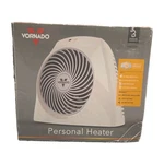 Vornado White VH204 750W Tabletop Desk Space Heater Whisper Quiet Portable New. Price: $29.99.