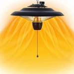 Donyer Power 1500W Electric Patio Heater Ceiling Mounted Outdoor 2895LUP2 Open. Price: $49.99.