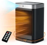 Abolee Space Heaters With Motion Sensor,portable For 10" Grey New. Price: $54.45.