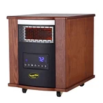 1500-WATT 4-ELEMENT Large Room Electric Portable Infrared Heater With Uv Germici New. Price: $344.93.