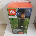 Ozark Trail FL11OT 360 Degree Propane Portable Indoor/outdoor Heater, Green Open. Price: $40.00.