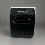Wewarm Portable Infrared Electric Heater Black Auto Shut-off Timer Steel Used. Price: $42.48.