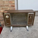 Vintage Portable Titan Space Heater Fan Forced Faux Wood Used. Price: $99.97.