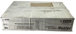 King KTW2415-HLS-RG-SB Horizontal/vertical Kickspace Heater 240V Satin Black New. Price: $308.75.