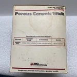 Porous Ceramic Kerosene Heater Wick Sears, Comfort Glow, Keohring New. Price: $18.18.