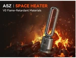 Asz Tower Space Heater Bladeless With Thermostat- Oscillating Digital Open. Price: $60.00.