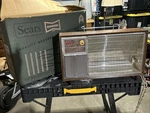 Vintage Sears Electric Heater 1960 W/box Kenmore 3 Automatic Fan... Used. Price: $79.99.