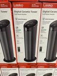 Lasko Elite Ceramic Tower Space Heater W/ Timer & Remote CT22495 3 Settings 22". New. Price: $84.99.