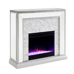 Sei Furniture Trandling Mirrored Color Changing Electric Fireplace New. Price: $752.91.